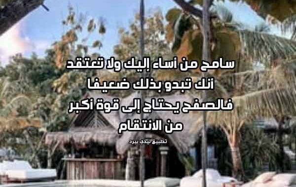 رد على شخص اساء لي