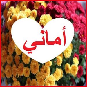 رسائل حب باسم اماني