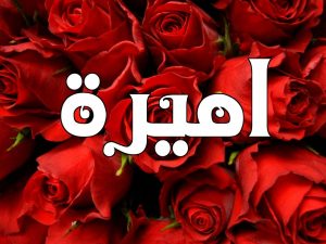 رسائل حب باسم اميرة