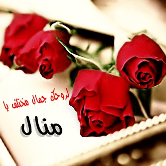 رسائل حب باسم منال