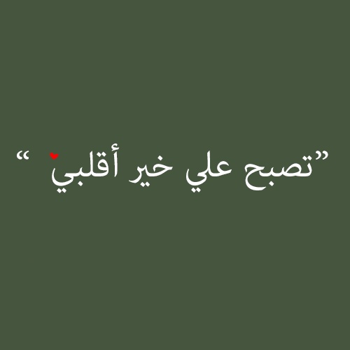 رسائل حب مسائية قبل النوم