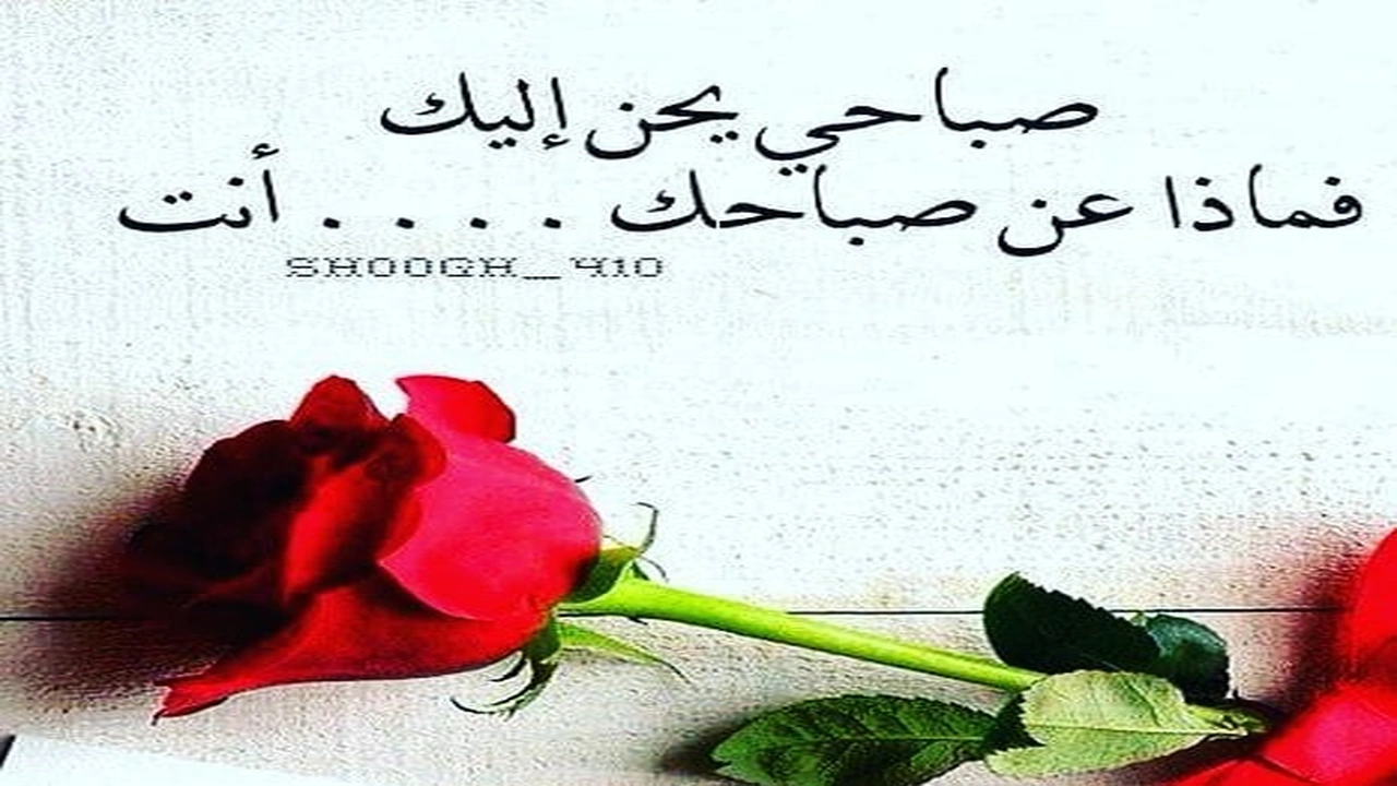 صورة رسائل صباحية للحبيبة