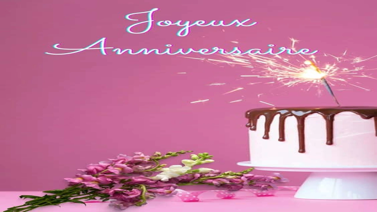 صورة رسائل عيد ميلاد حبيبي رومانسية طويلة بالفرنسية