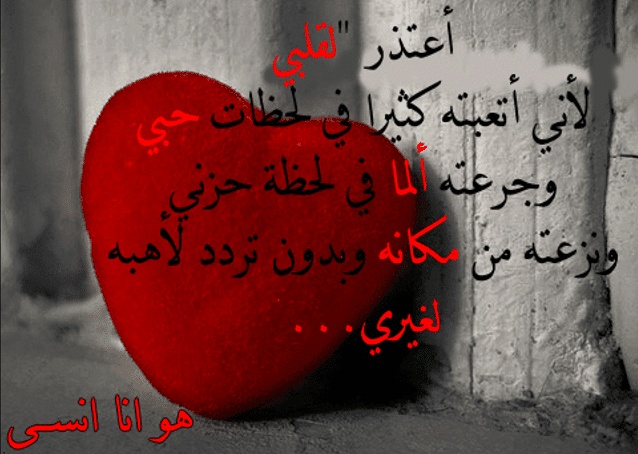 رسائل للحبيب الزعلان