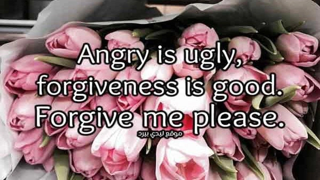 صورة رسالة اعتذار لشخص بالانجليزي