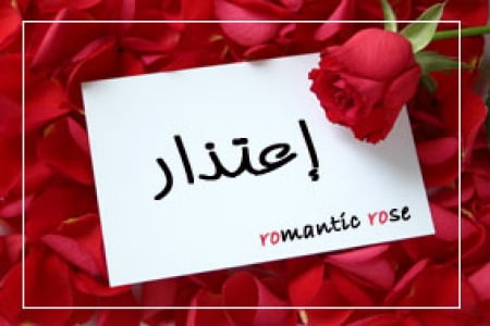 رسالة اعتذار لشخص تحبه