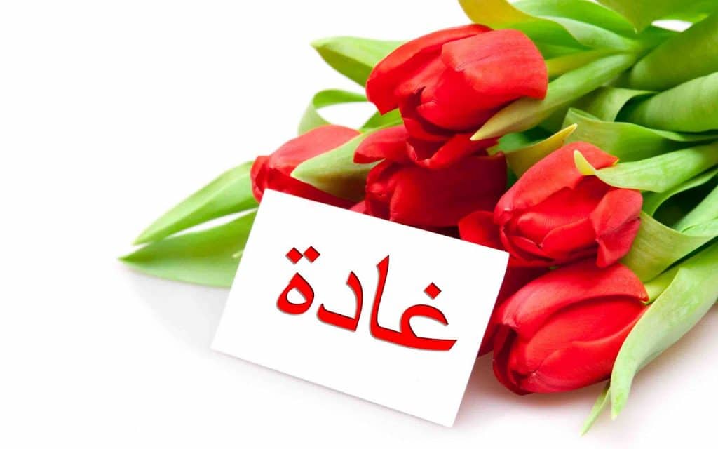 رسالة حب باسم غادة