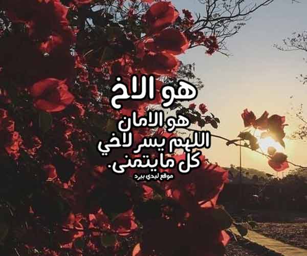 رسالة مدح الاخ