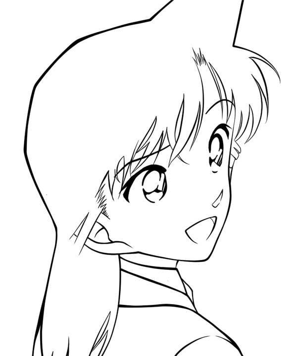 رسومات تلوين المحقق كونان