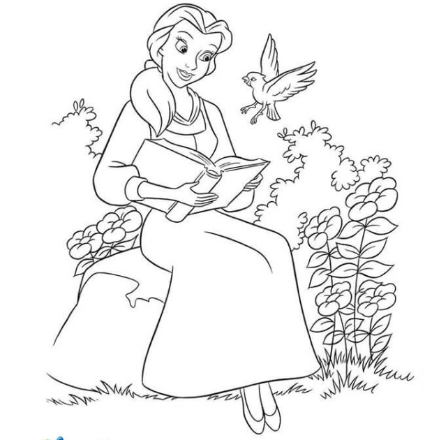 رسومات تلوين اميرات