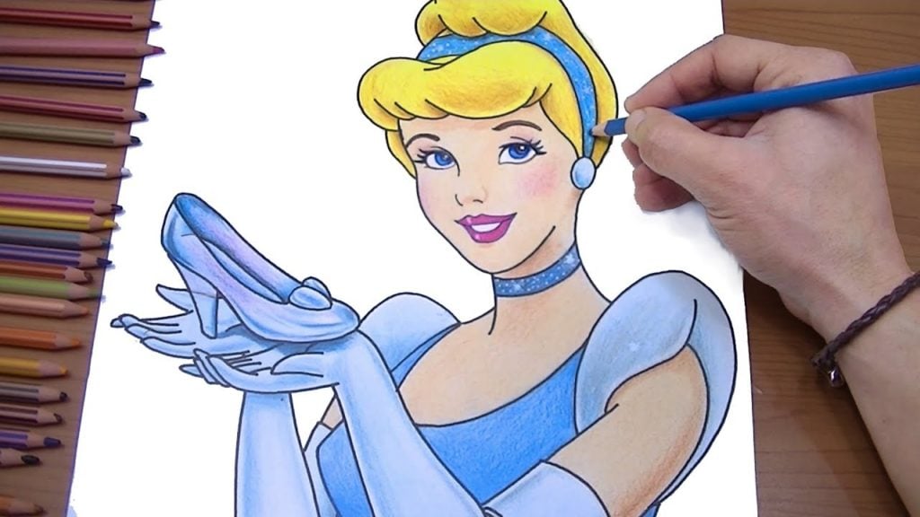 رسومات تلوين اميرات
