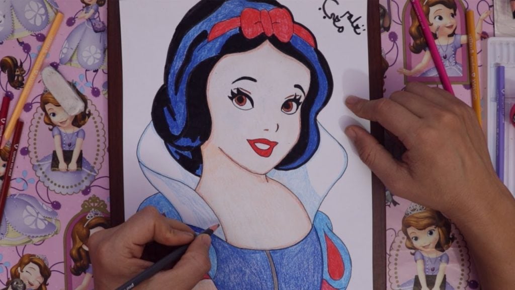 رسومات تلوين اميرات