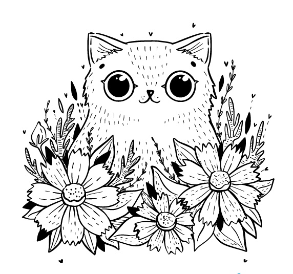 رسومات تلوين بنات كبار