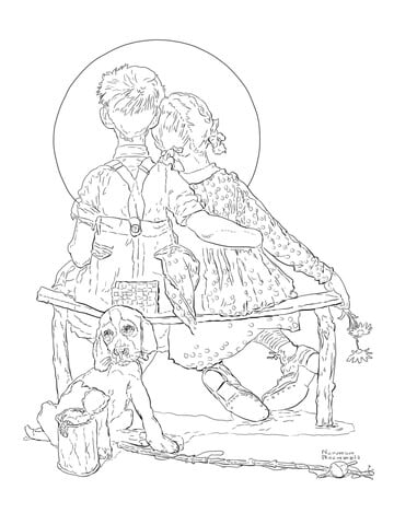 رسومات تلوين بنات كبار