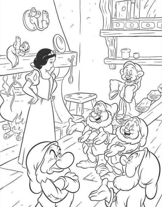 رسومات تلوين بنات كبار