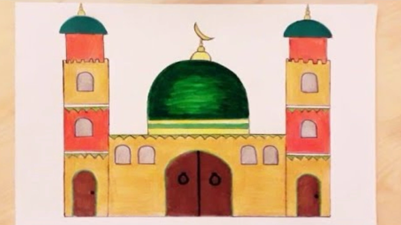 صورة رسومات تلوين جامع