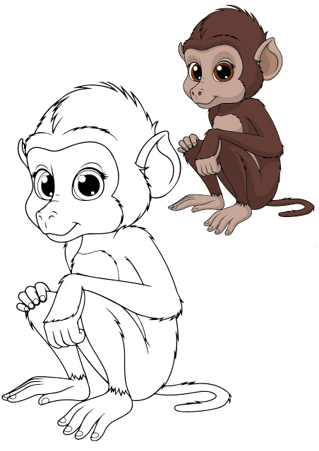 رسومات تلوين حيوانات للاطفال