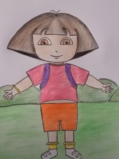 رسومات تلوين دورا