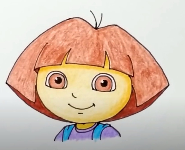 رسومات تلوين دورا