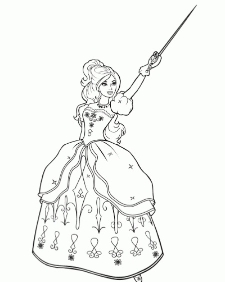 رسومات تلوين ربانزل