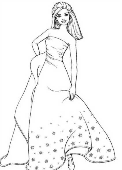 رسومات تلوين ربانزل