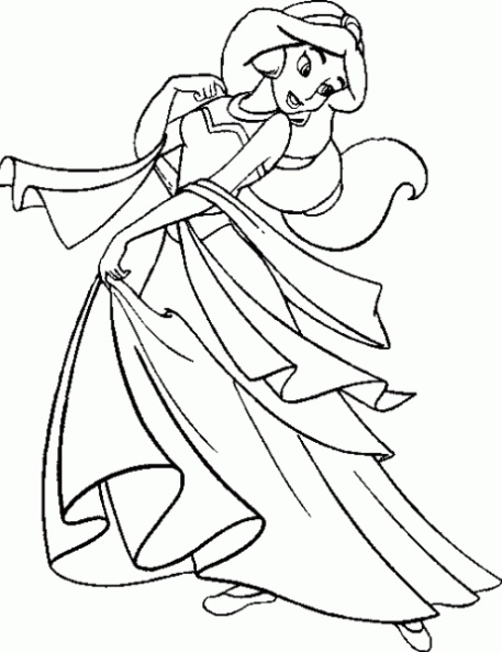 رسومات تلوين ربانزل