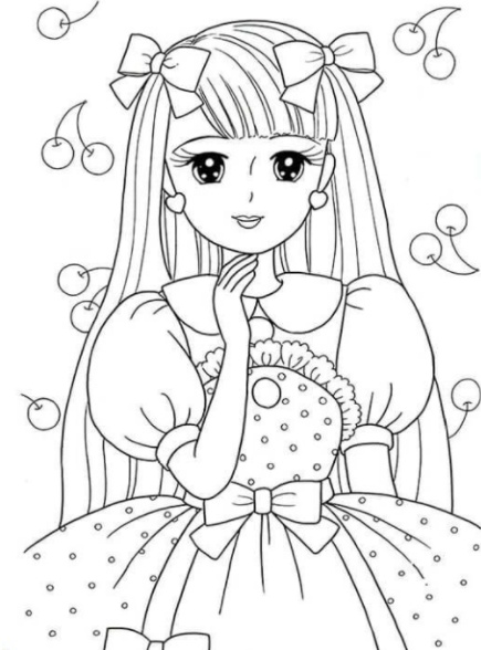 رسومات تلوين ربانزل