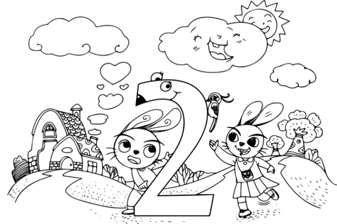 رسومات تلوين رياضيات