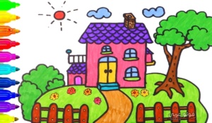 رسومات تلوين طبيعة