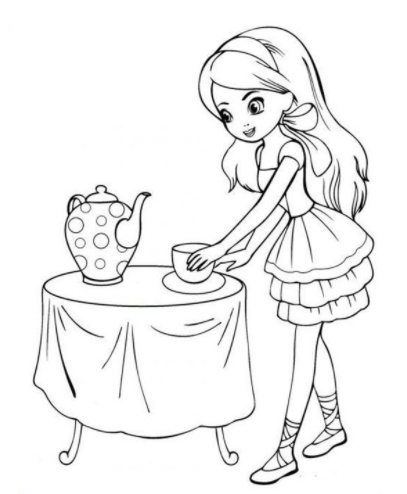 رسومات تلوين طبيعة