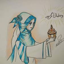 رسومات تلوين فانوس رمضان