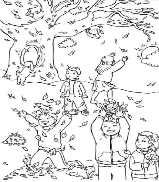 رسومات تلوين نباتات