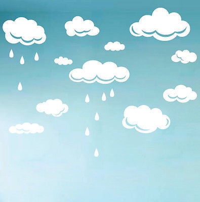 رسومات غيوم للتلوين