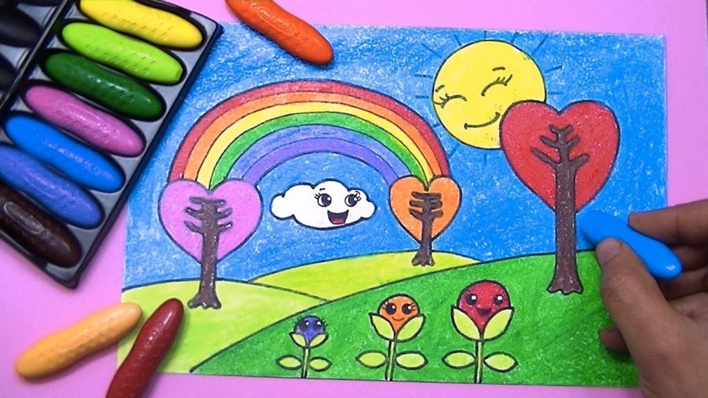 رسومات فنية سهلة للاطفال