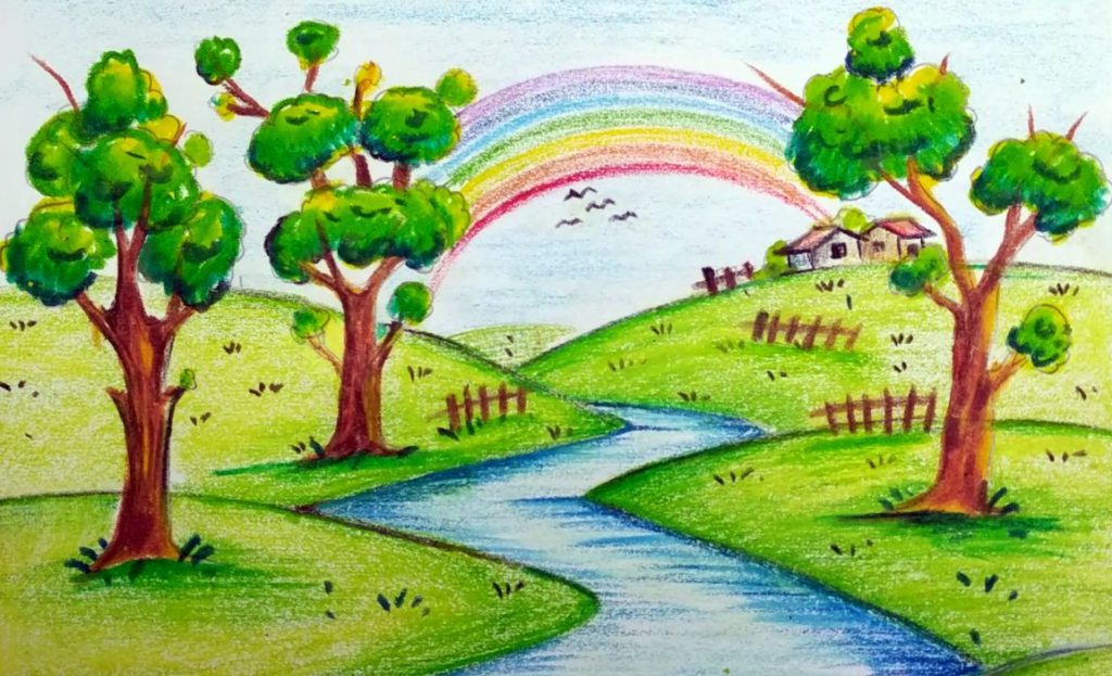 رسومات فنية سهلة للاطفال