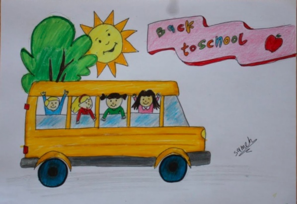 رسومات للتلوين عن المدرسة