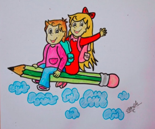 رسومات للتلوين عن المدرسة