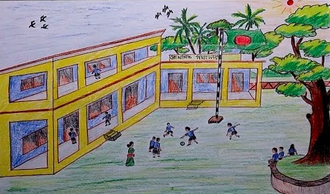 رسومات للتلوين عن المدرسة