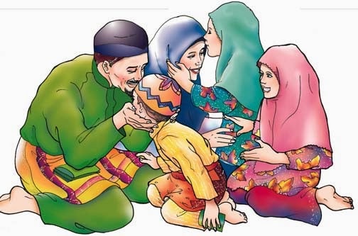 رسومات للتلوين عن بر الوالدين