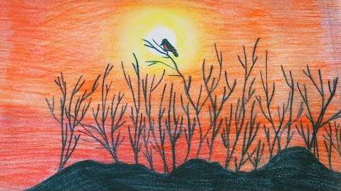 رسومات للتلوين عن فصل الخريف