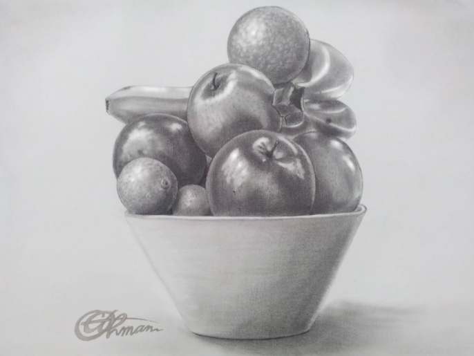 رسومات للتلوين فواكه