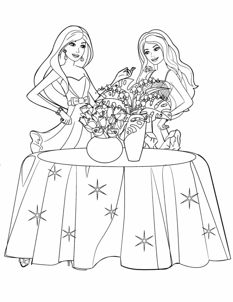 رسومات للتلوين ماشا والدب