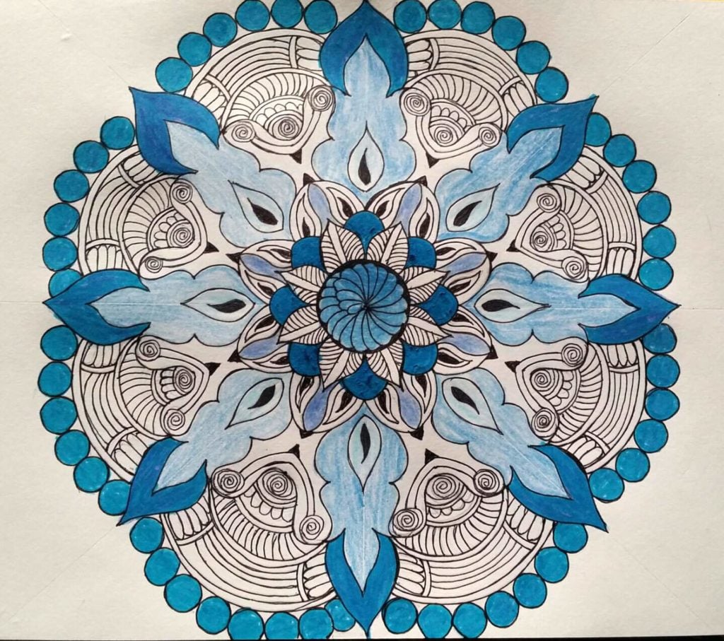 رسومات للتلوين مانديلا