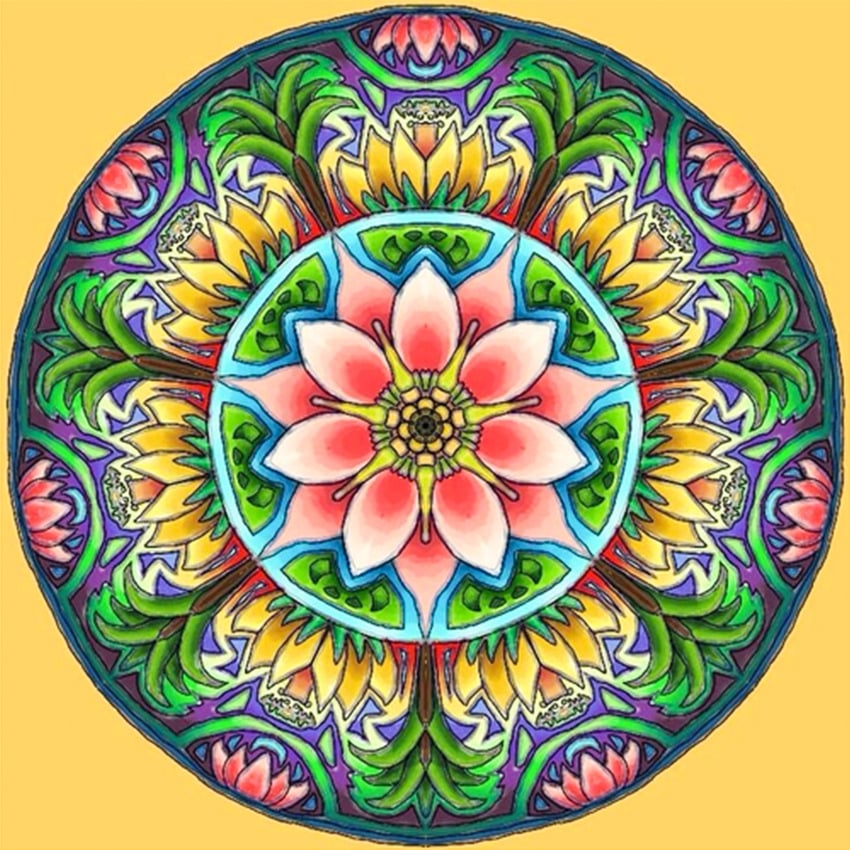 رسومات للتلوين مانديلا