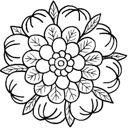 رسومات للتلوين مانديلا