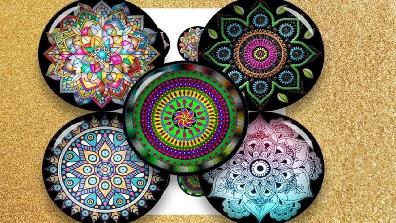 صورة رسومات للتلوين مانديلا