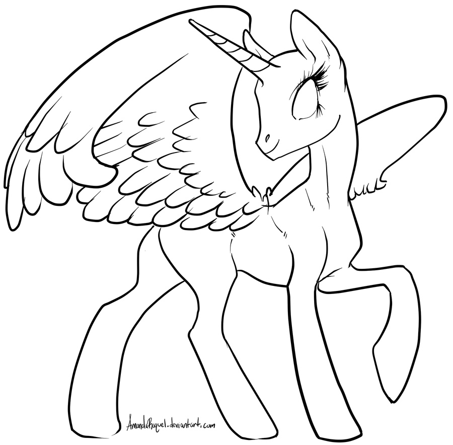 رسومات للتلوين مهرتي الصغيرة