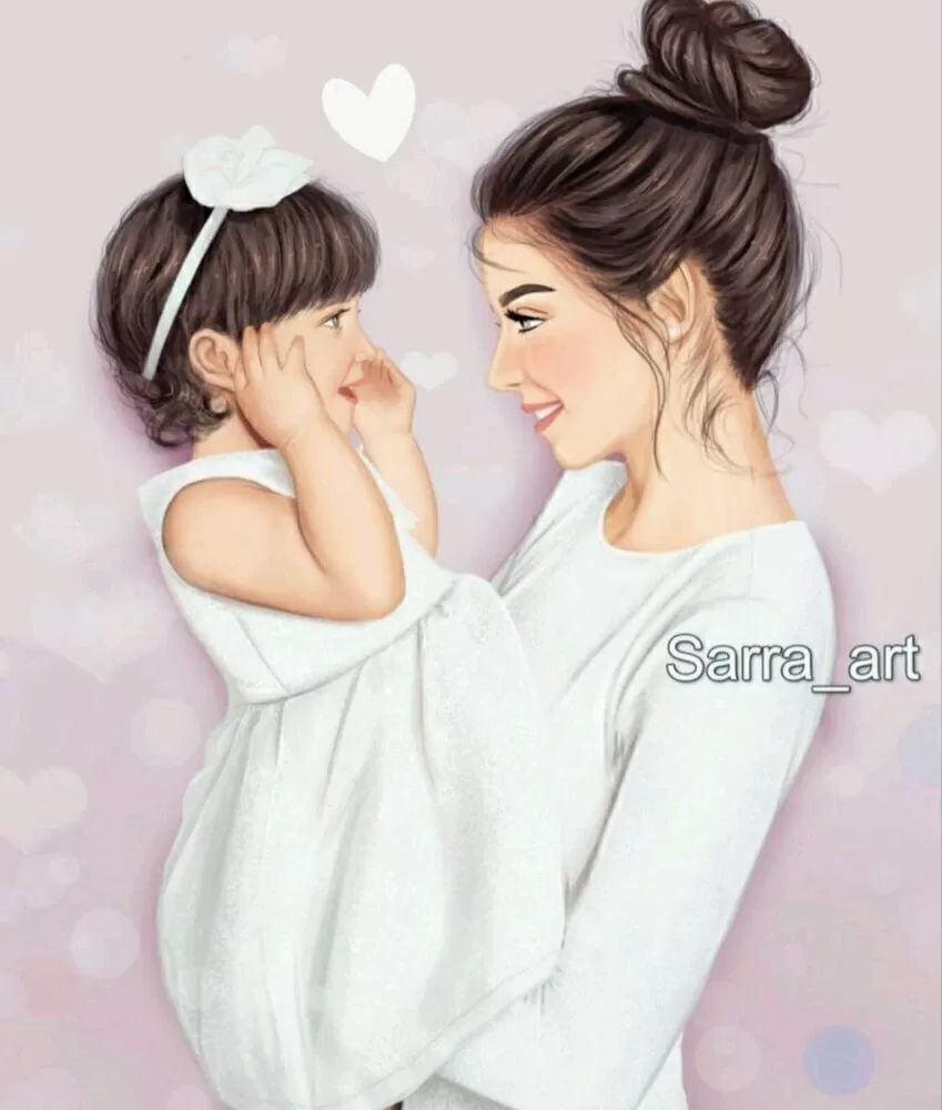 رمزيات ام وبنتها كيوت