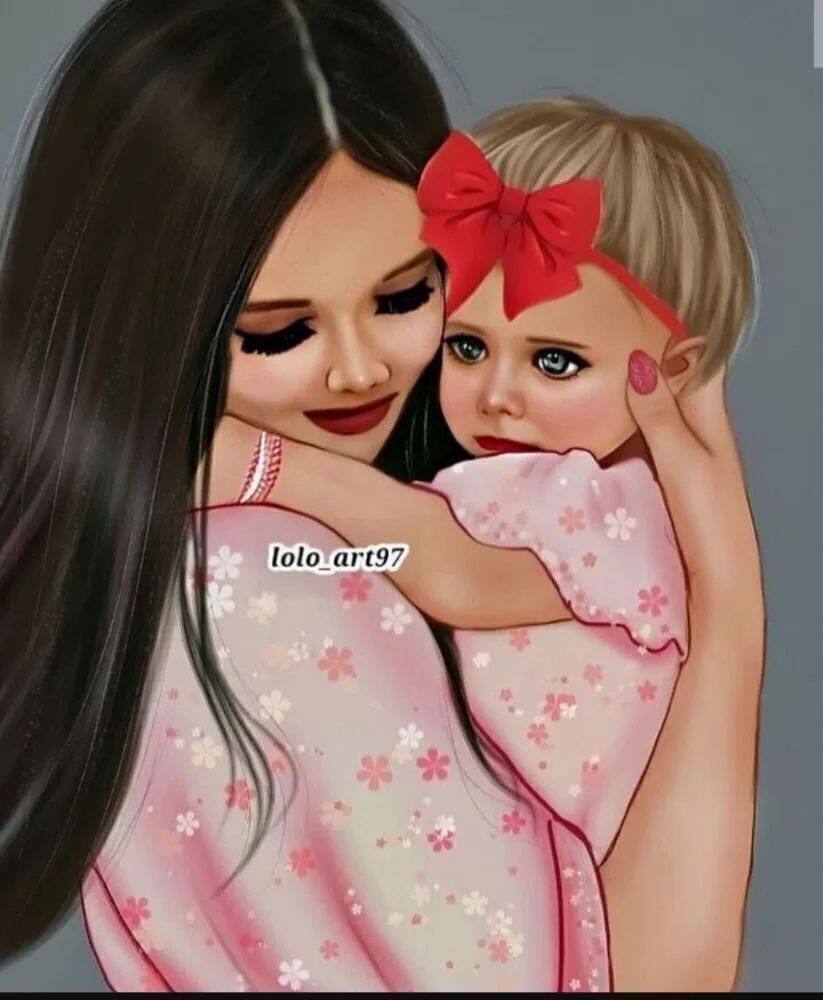 رمزيات ام وبنتها محجبات