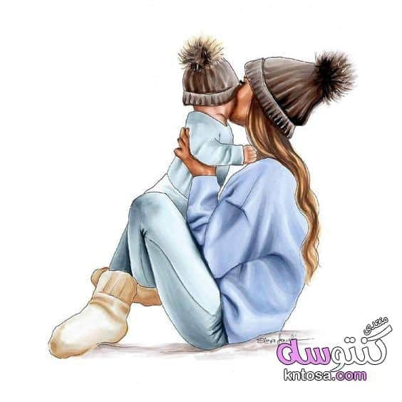 رمزيات ام وبنتها محجبات